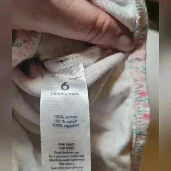 Carter's dress with jacket 6 months 100% cotton - Picture 5 of 8